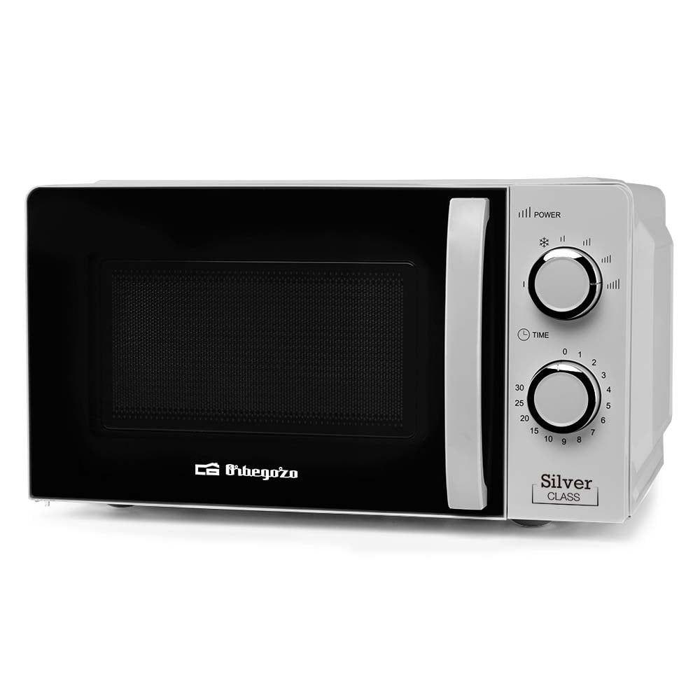 Micro-ondas Independente ORBEGOZO MI2118 (700 W - 20 L - Rotativo - Preto/Inox) — imagem 1