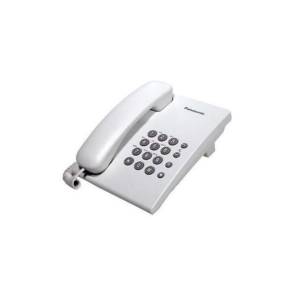 Telefone com Fios PANASONIC KX-TS500EXW (Branco), miniatura 2