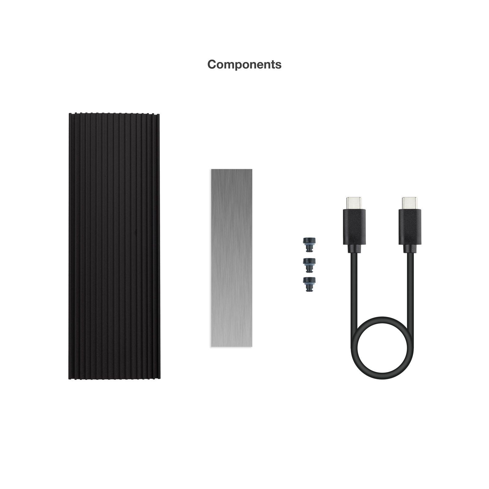 Caixa Externa M.2 NVMe TOOQ TQE-2230B (8 TB - M.2 - PCI Express NVMe - Preto) — miniatura 8
