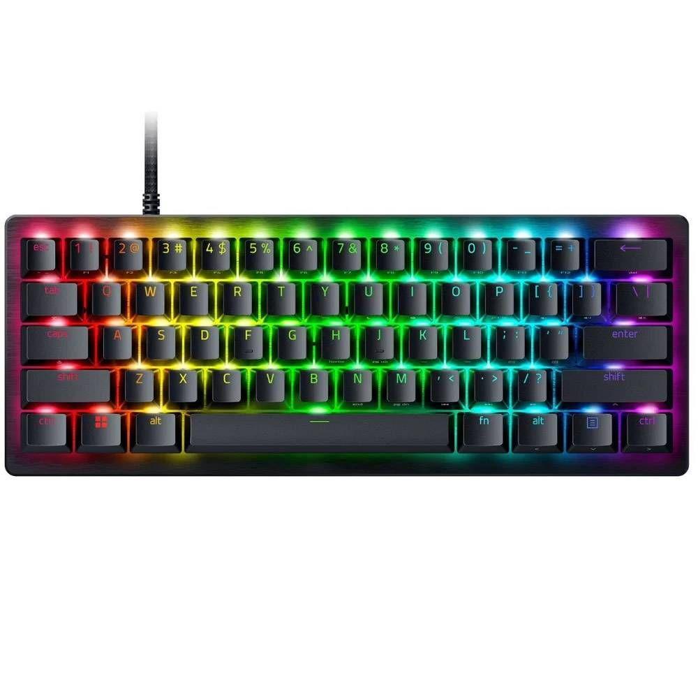 Teclado RAZER Huntsman V3 Pro Mini (Inglês - Teclas óticas - USB - Branco) — miniatura 2