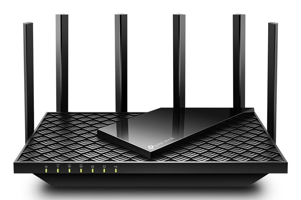 Router TP-LINK Archer AXE75 (Wi-Fi 6E - 5400 Mbit/s - Gigabit Ethernet - Preto)