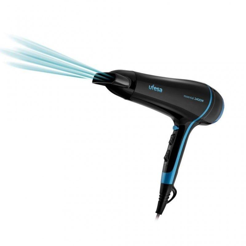 Secador de Cabelo UFESA SC8350 (Preto e Azul)