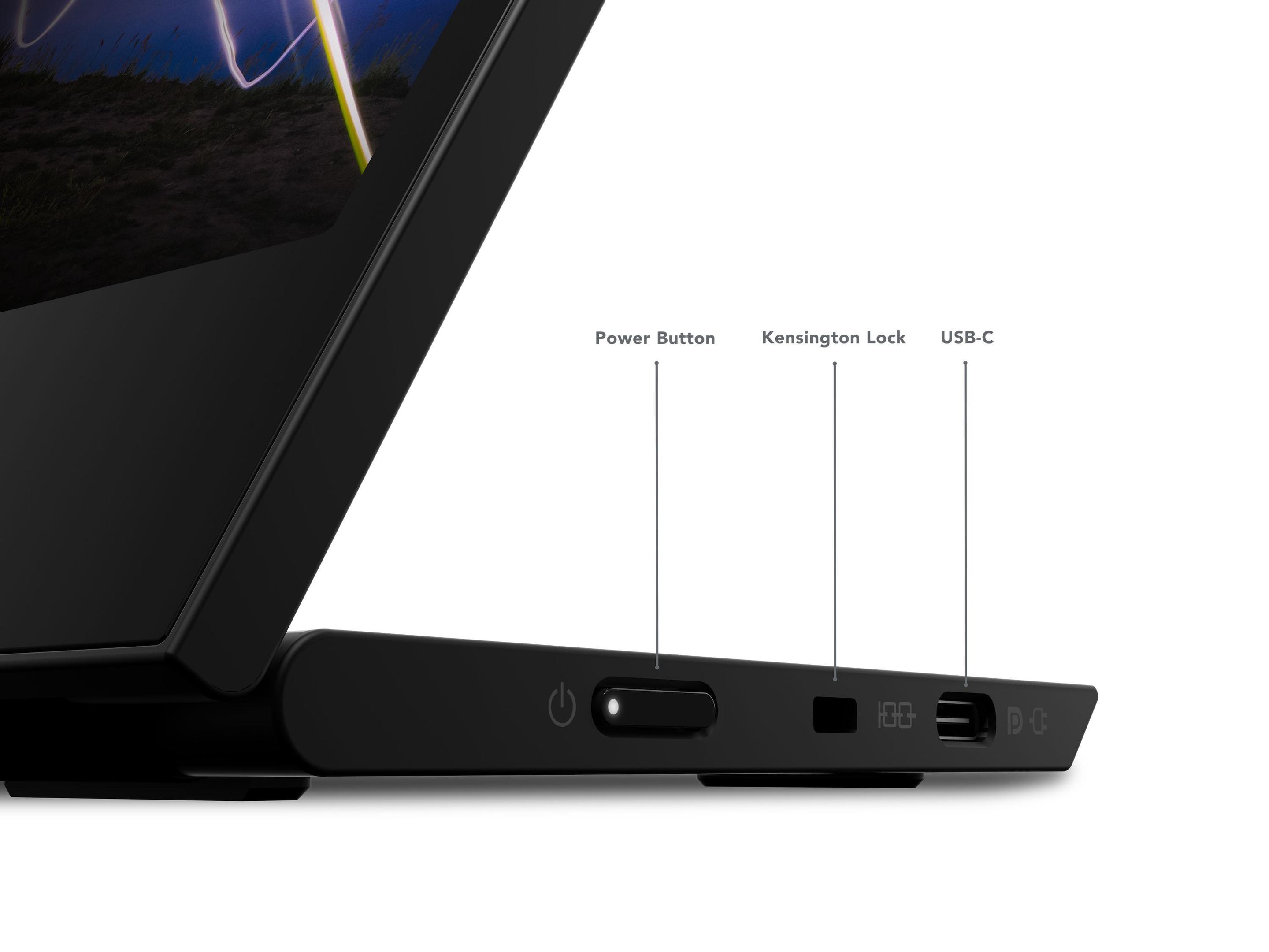 Monitor LENOVO ThinkVision M15 62CAUAT1WL (15,6" - IPS - 60 Hz - Preto) — miniatura 7