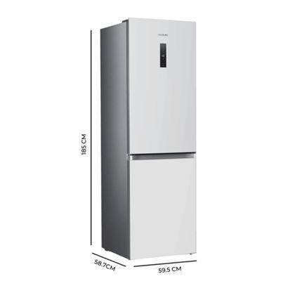 Frigorífico Combinado CECOTEC Bolero Coolmarket Combi 290 (290 L - 185x59,5x58,7 cm - 185 cm - Inox) — miniatura 2