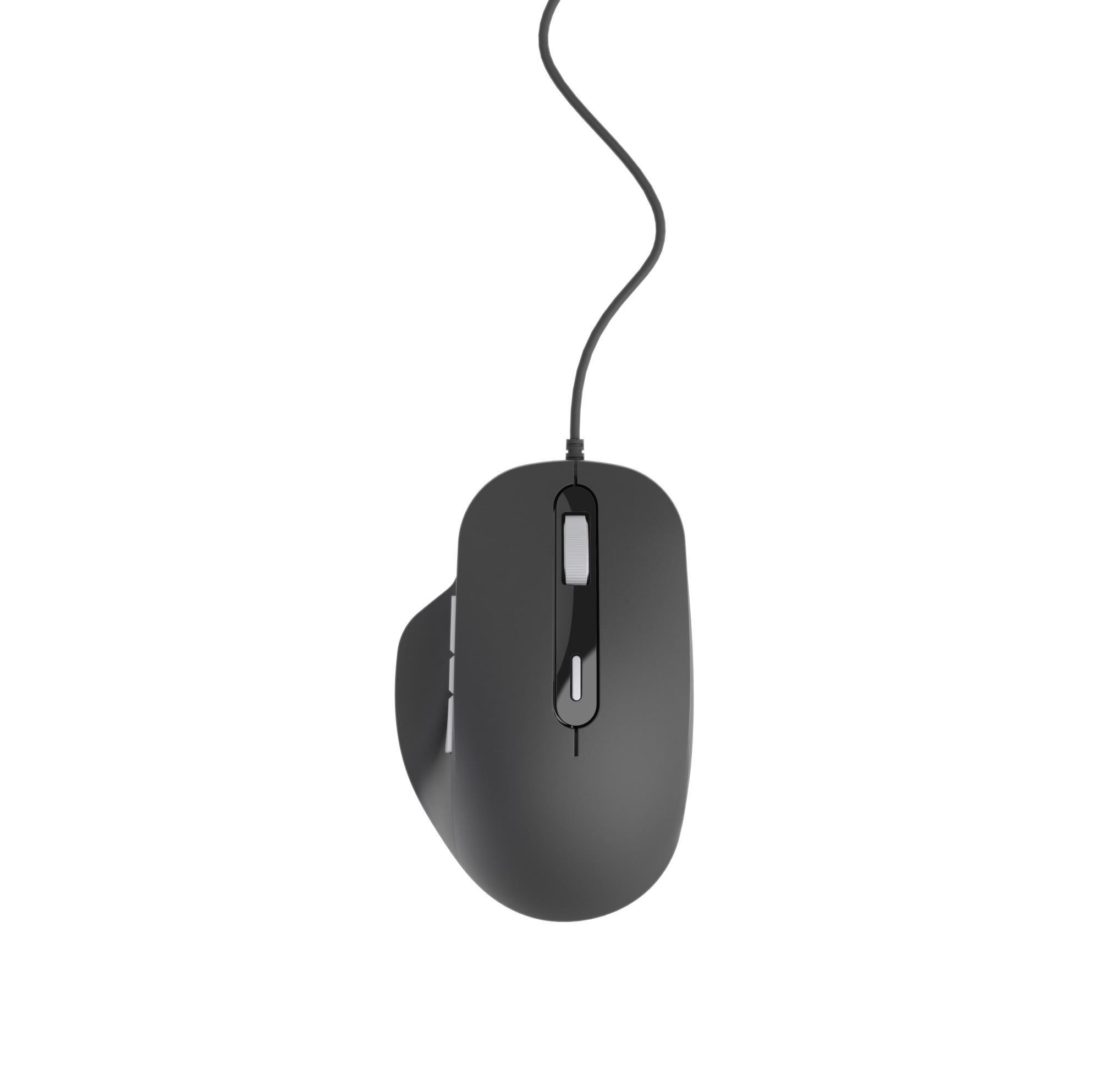 Rato GEMBIRD MUS-6B-02 (Mão direita - 3600 DPI - Ótico - Preto)