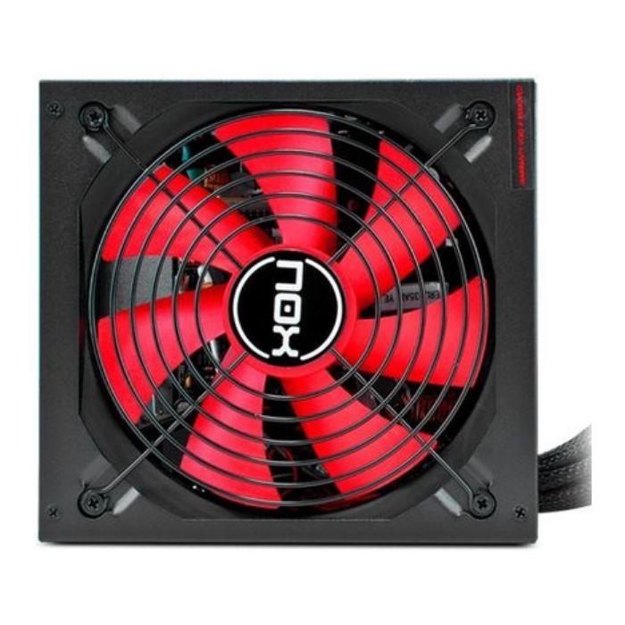 Fonte de Alimentação NOX NX 650W (ATX - 650 W - Não modular - Preto e Vermelho), miniatura 3