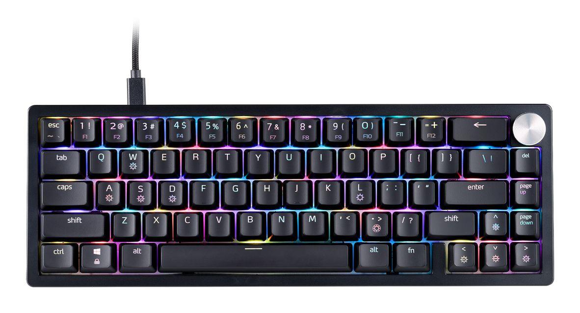 Teclado XPG SORCERER MINI (Inglês - Interruptor de chave mecânico - 65% - Preto)