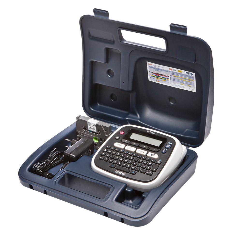 Impressora de Etiquetas BROTHER P-touch PT-D200BWVP (3,5 mm, 6 mm, 9 mm, 12 mm - Cinzento e Branco), miniatura 2