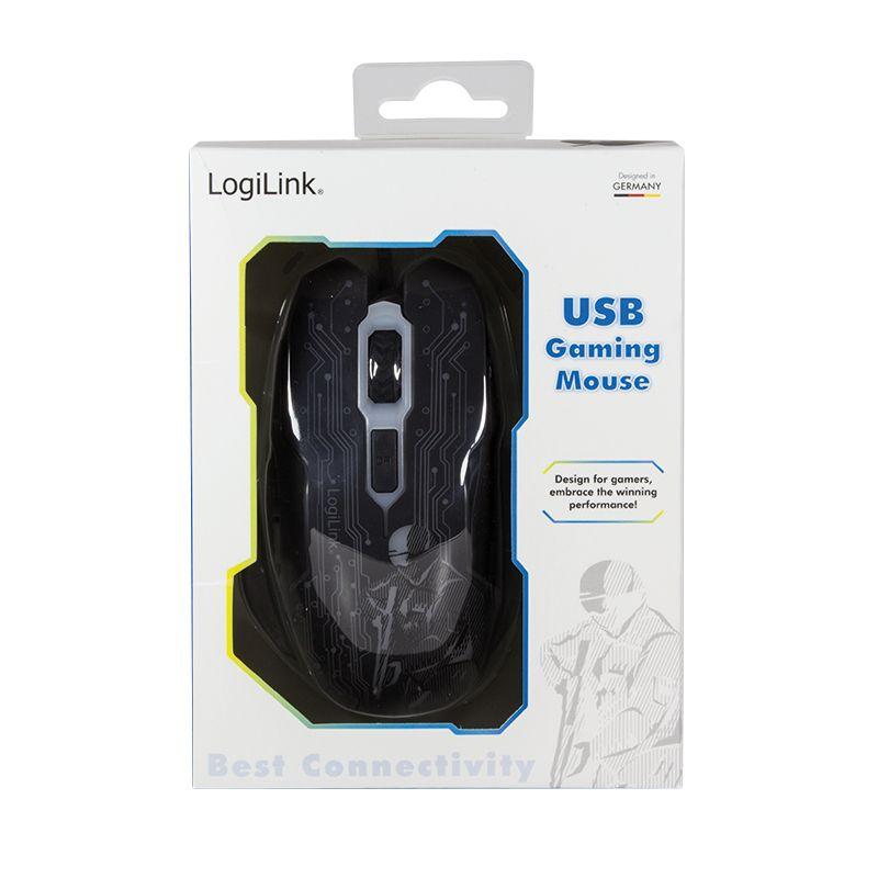 Rato LOGILINK ID0137 (Ambidestro - 2400 DPI - Ótico - Preto), miniatura 9