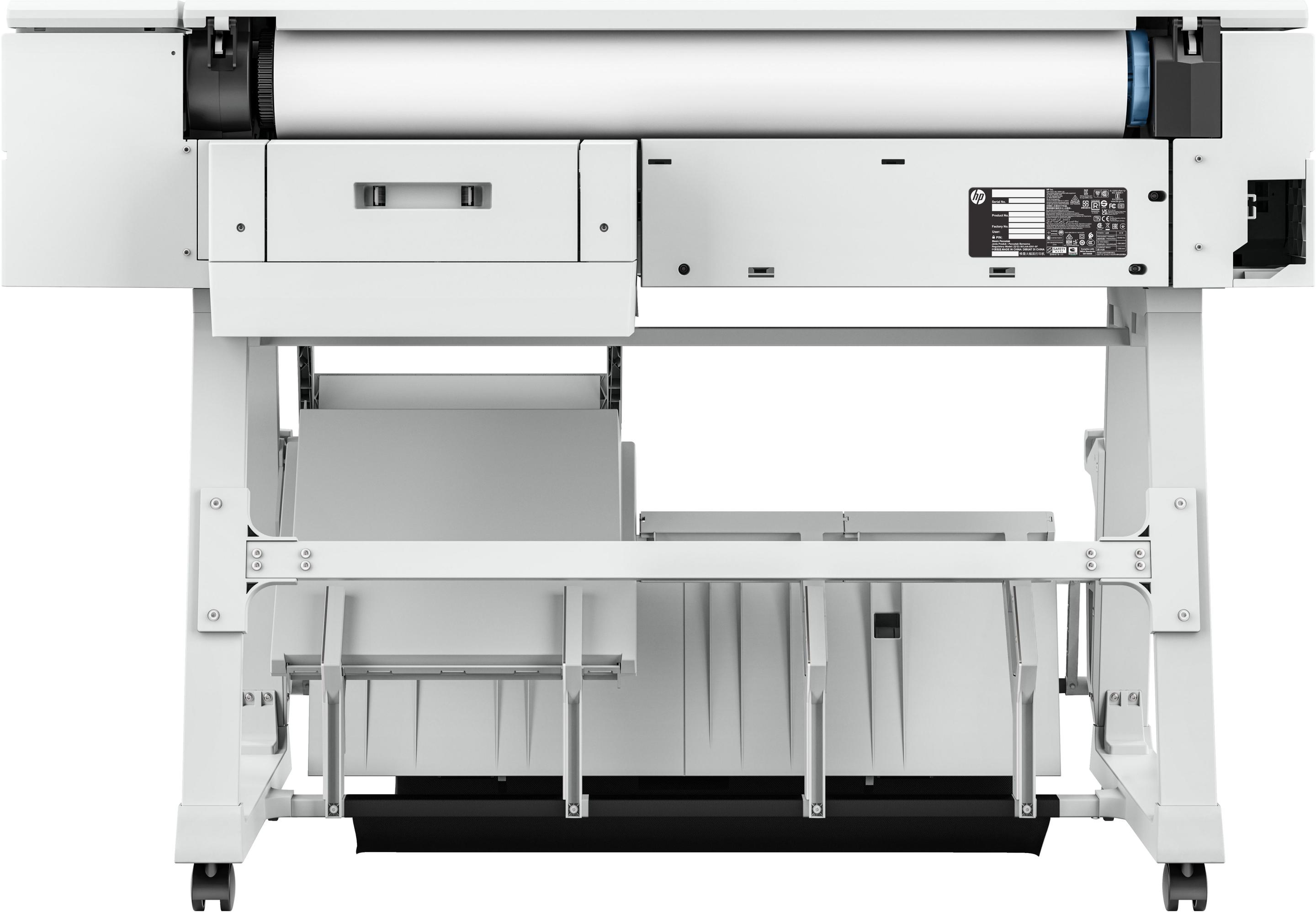 Impressora de Grande Formato Multifunções HP DesignJet T950 MFP (A0 - 36" - Wi-Fi - Branco), miniatura 4