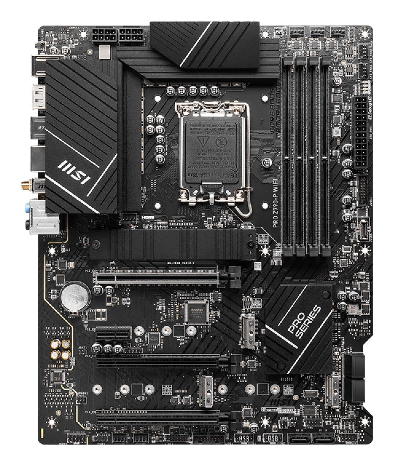 Motherboard MSI PRO Z790-P WIFI (LGA 1700 - ATX - Duplo canal - Preto), miniatura 2