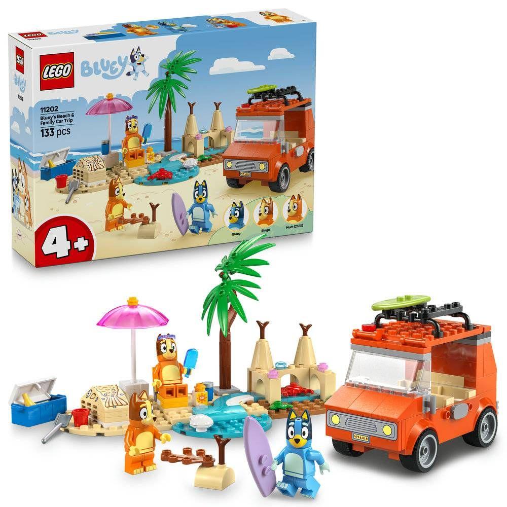 LEGO 11202 Bluey Viagem de Carro à Praia com a Bluey e a Família (4+ anos - 133 peças), miniatura 3