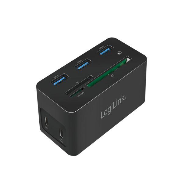 Base Docking LOGILINK UA0370 (Preto)