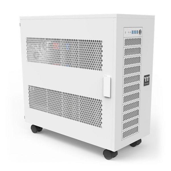 Caixa PC Super Torre THERMALTAKE AX700 Snow (Tower - SPCC, aço - 19 cm - Branco) — miniatura 2