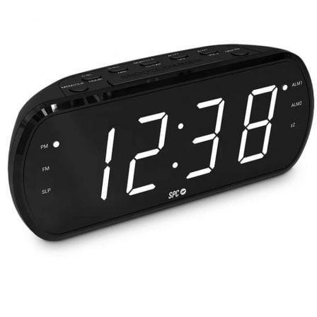 Rádio Despertador SPC Frodi View 4592N (FM - Preto)