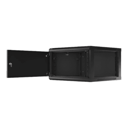 Armário Rack Mural LANBERG WF01-6606-00B (19″ - 6U - 600 x 600 mm - Preto), miniatura 2