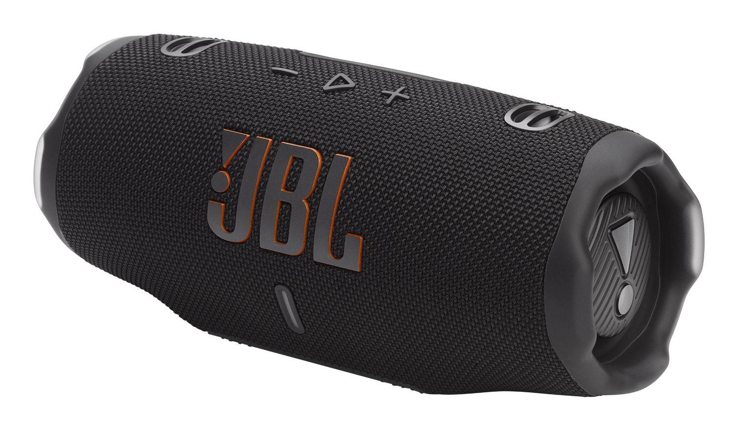 Coluna Portátil JBL Charge 6 (45 W - Bluetooth e USB - Preto)
