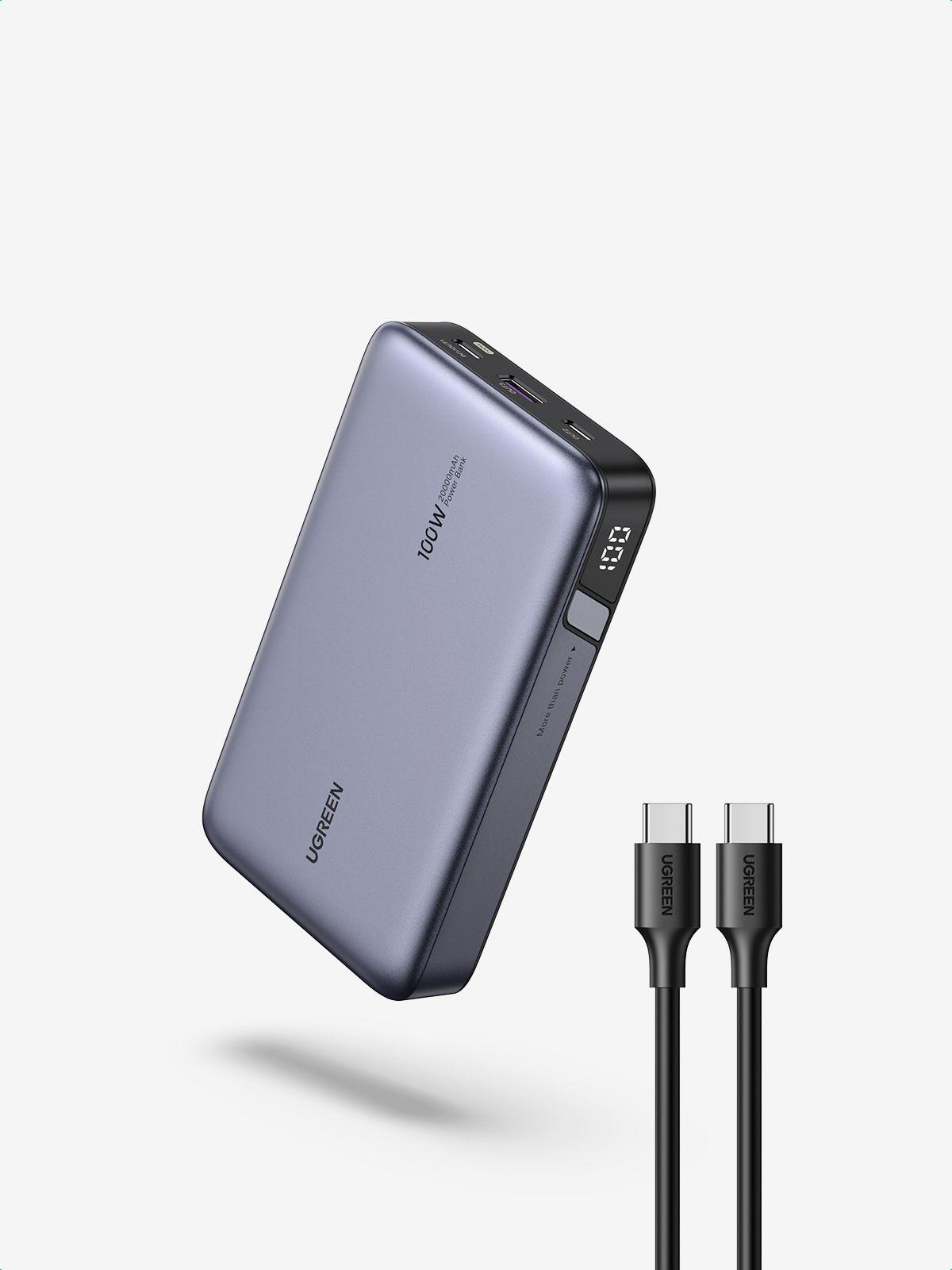 Powerbank UGREEN Nexode PB720 (20000 mAh - USB Type-A - Cinzento) — miniatura 3