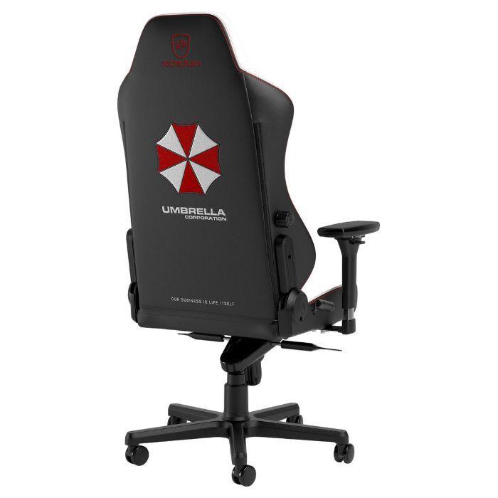 Cadeira Gaming NOBLECHAIRS HERO Resident Evil Umbrella Edition (Branco/Preto), miniatura 5