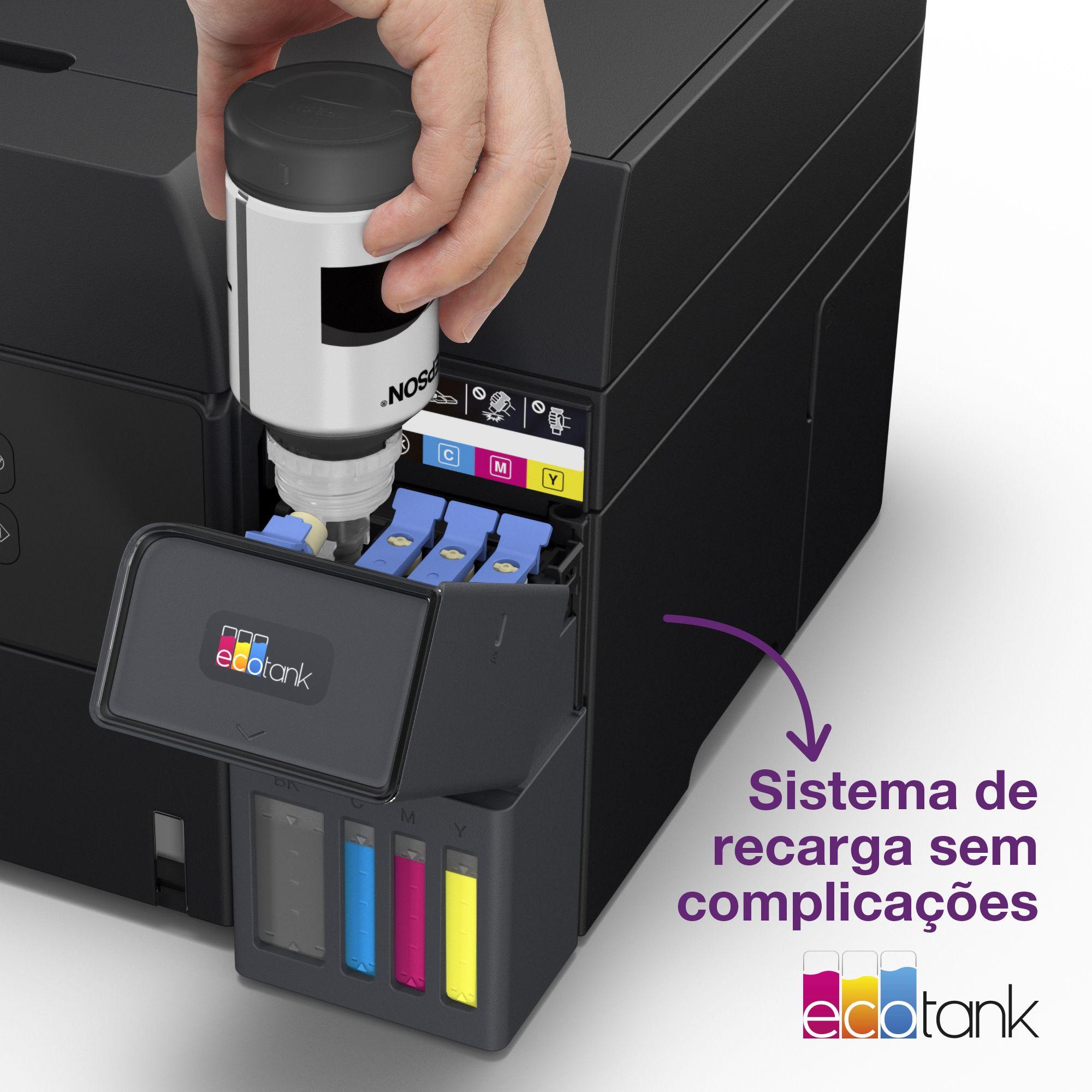 Impressora Multifunções EPSON EcoTank ET-3950 (A4 - Impressão a cores - AC - Preto) — miniatura 11