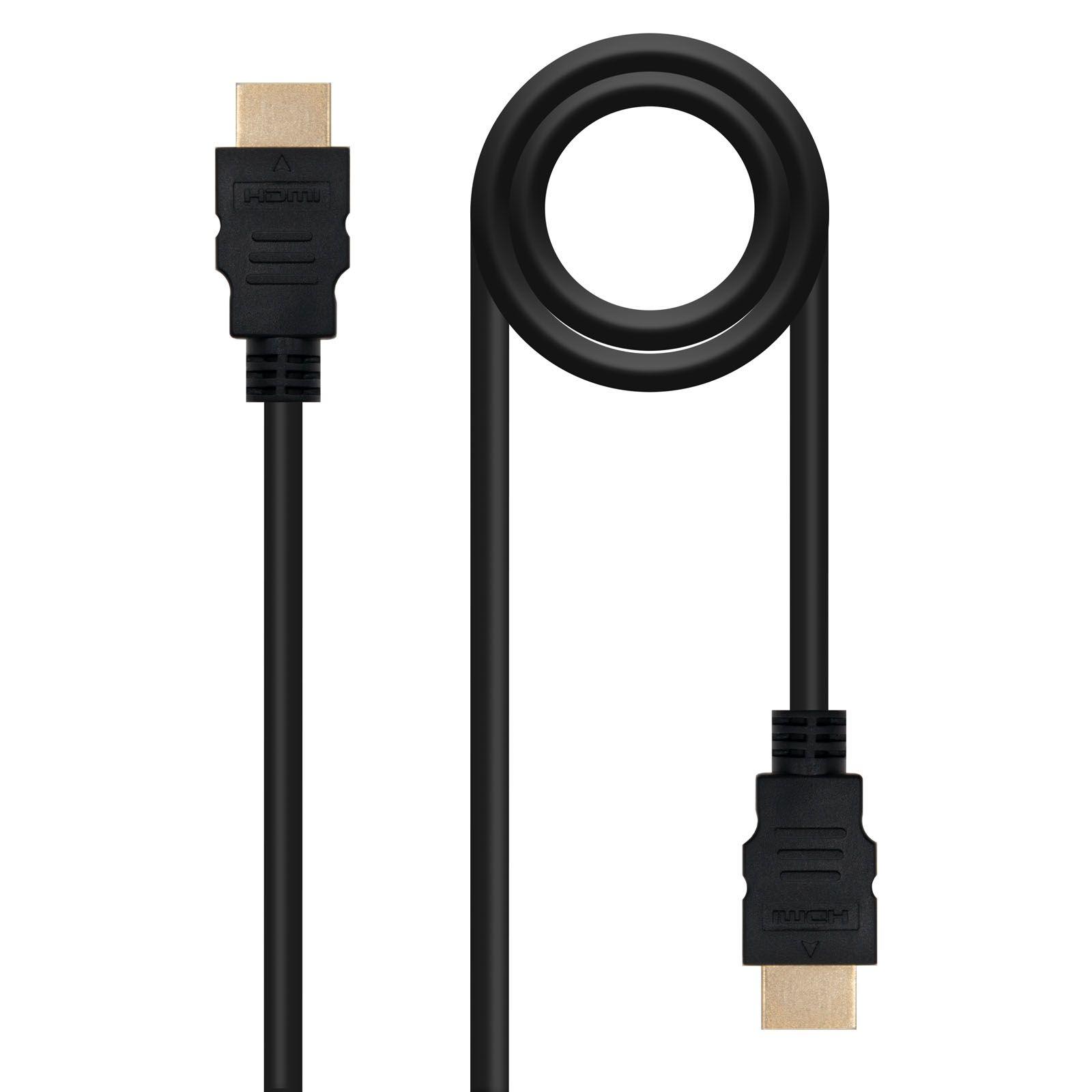 Cabo HDMI NANOCABLE 10.15.1702 (1,8 m - 120 Hz - HDMI Type A - Preto)
