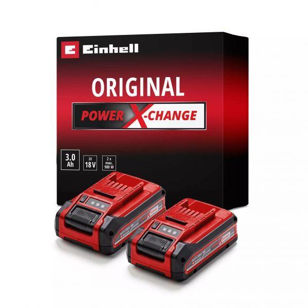 Conjunto de Baterias EINHELL Power-X-Change Plus Twin-Pack 4511631 (Vermelho/Preto)