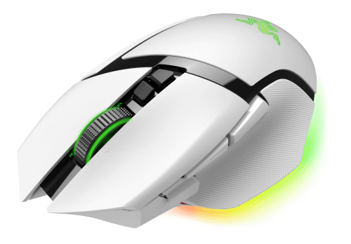 Rato RAZER Basilisk V3 Pro 35K (Mão direita - 35000 DPI - Ótico - Branco)