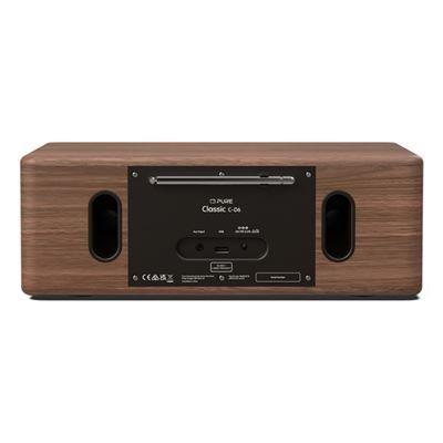 Rádio Digital PURE ACOUSTICS Classic C-D6 (Bluetooth - Preto/Noz) — miniatura 3