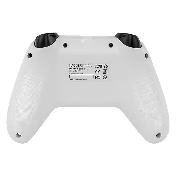 Comando Gaming KROM Kadoer (Nintendo Switch - USB Type-C - Bluetooth/USB - Branco) — miniatura 5