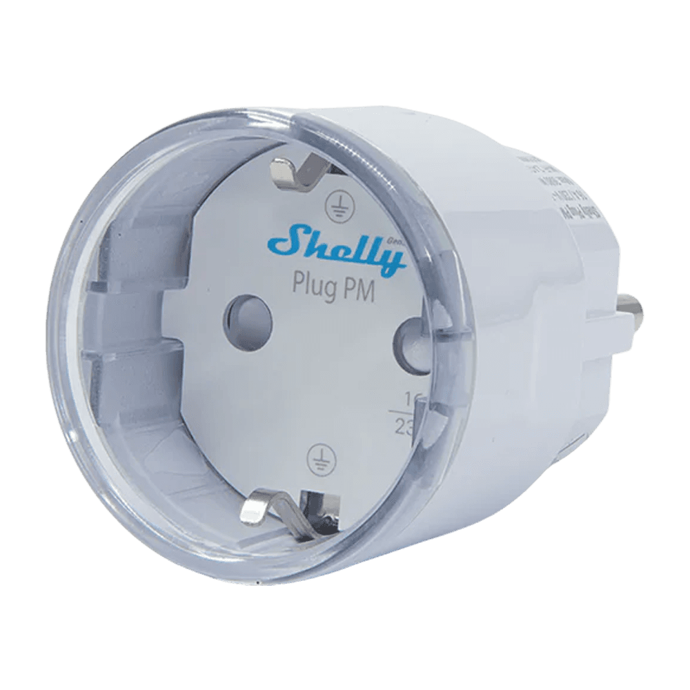 Tomada Inteligente SHELLY Plug PM Gen3 (Branco)