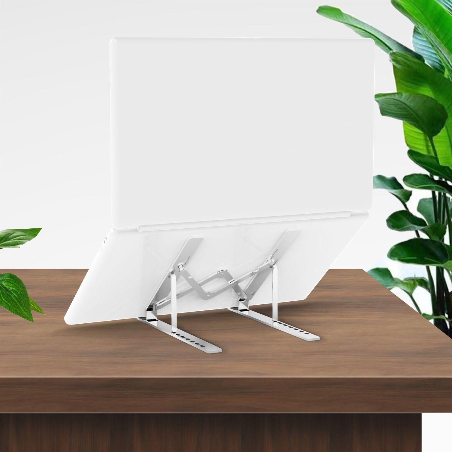 Suporte de Secretária para Portátil e Tablet AISENS LPS3M-177 (38,1 cm - Prateado), miniatura 5