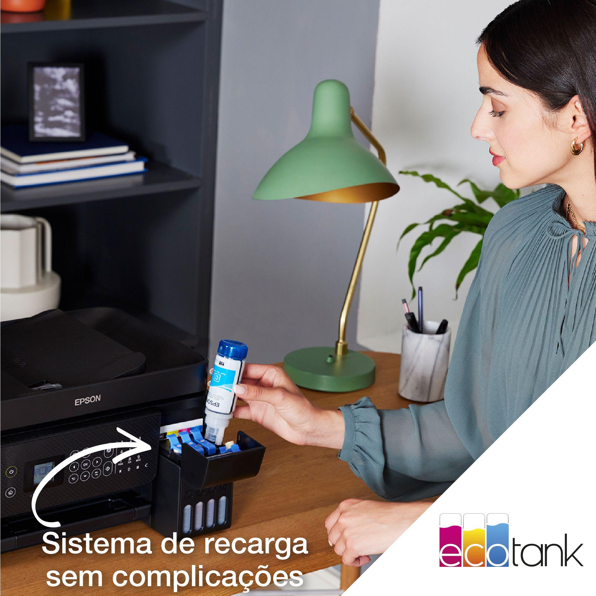 Impressora Multifunções EPSON EcoTank ET-4800 (A4 - Impressão a cores - 100 folhas - Preto) — miniatura 13