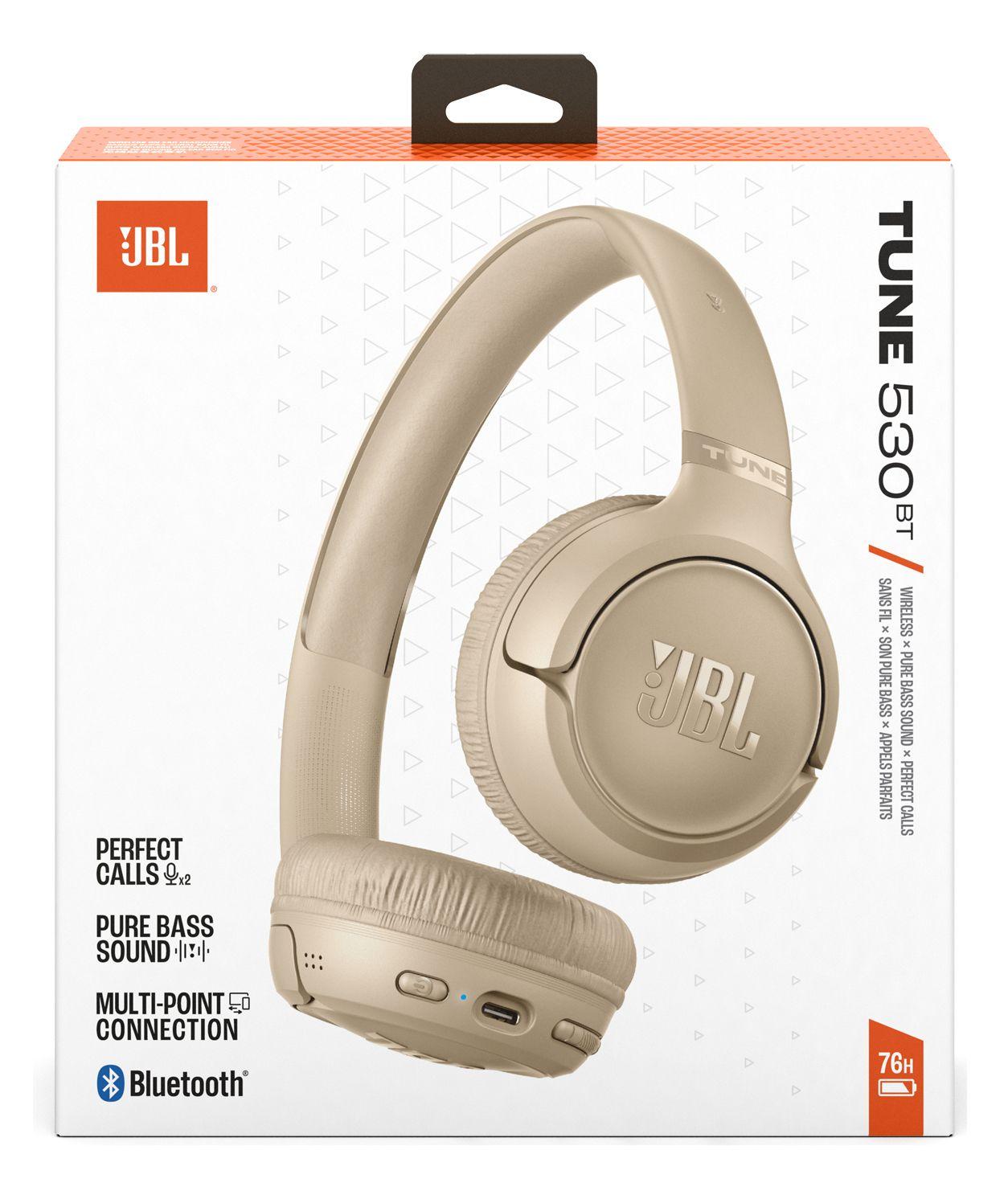 Auscultadores JBL Tune 530BT (Binaural - Sem fios - Supra-aural - Bege), miniatura 8