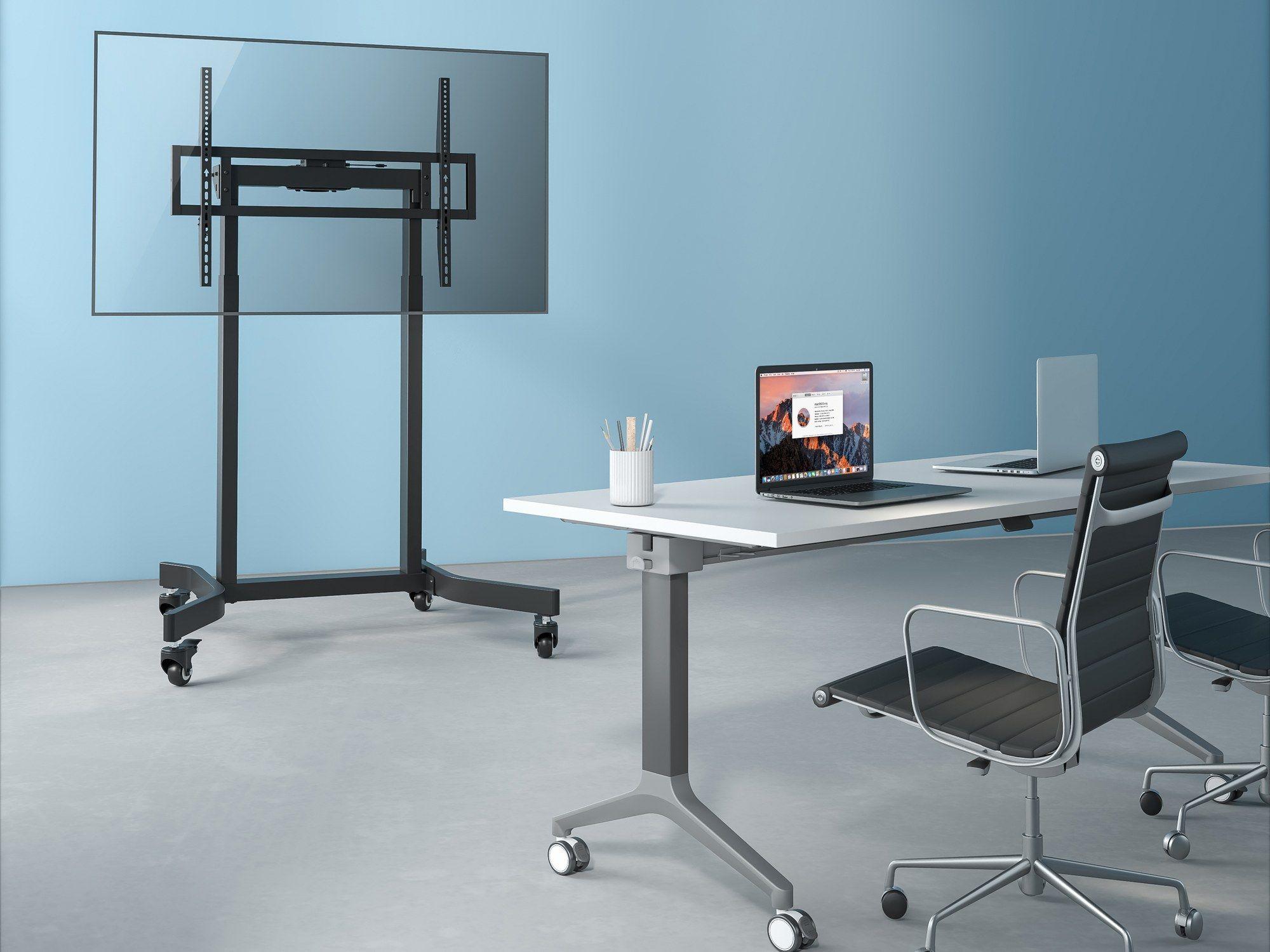 Suporte de Chão para TV EQUIP 650632 (55"-100" - 120 kg - Preto), miniatura 9