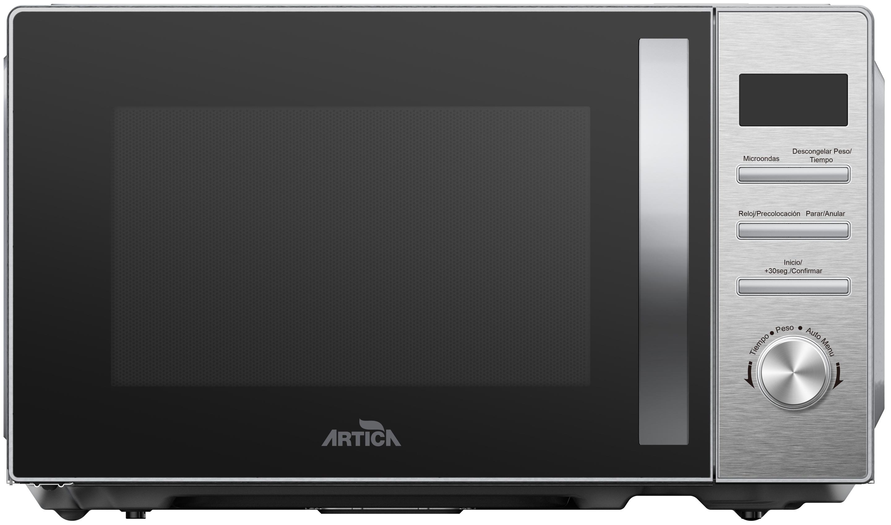 Micro-ondas ARTICA AMW2042DX (20 L - Sem grill - Altura 25,9 cm - Inox)