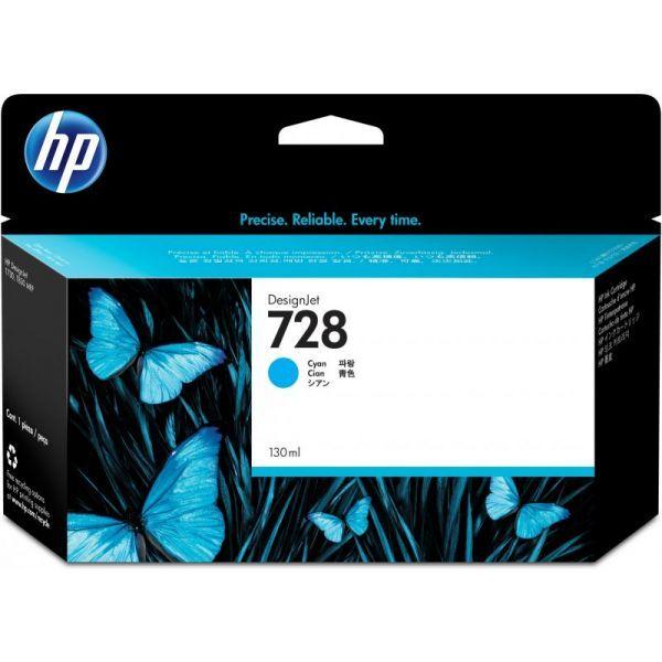 Tinteiro HP 728 F9J67A (Ciano) — miniatura 3