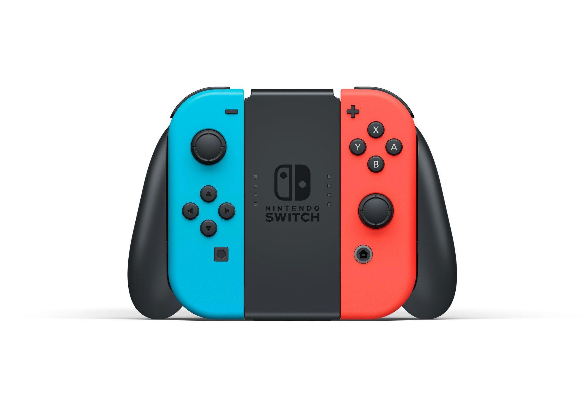 Consola NINTENDO Switch V2 (NVIDIA - 32 GB - 6,2" - Azul e Vermelho Neon) — miniatura 6