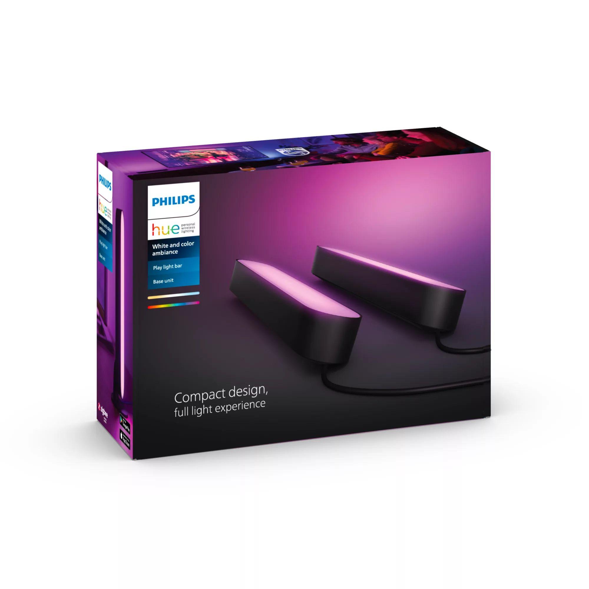 Kit de Barras de Luz Inteligentes PHILIPS Hue Play (Sintético - Preto) — miniatura 8