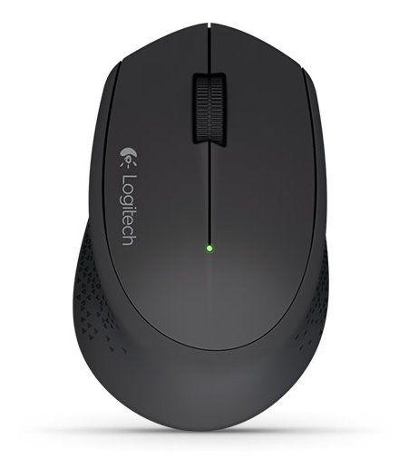 Rato LOGITECH M280 (Ambidestro - 1000 DPI - Ótico - Preto)