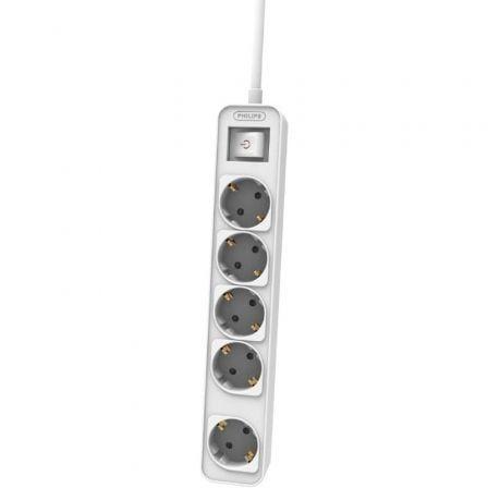 Régua de Tomadas PHILIPS CHP2154W/12 (Schuko - Branco)
