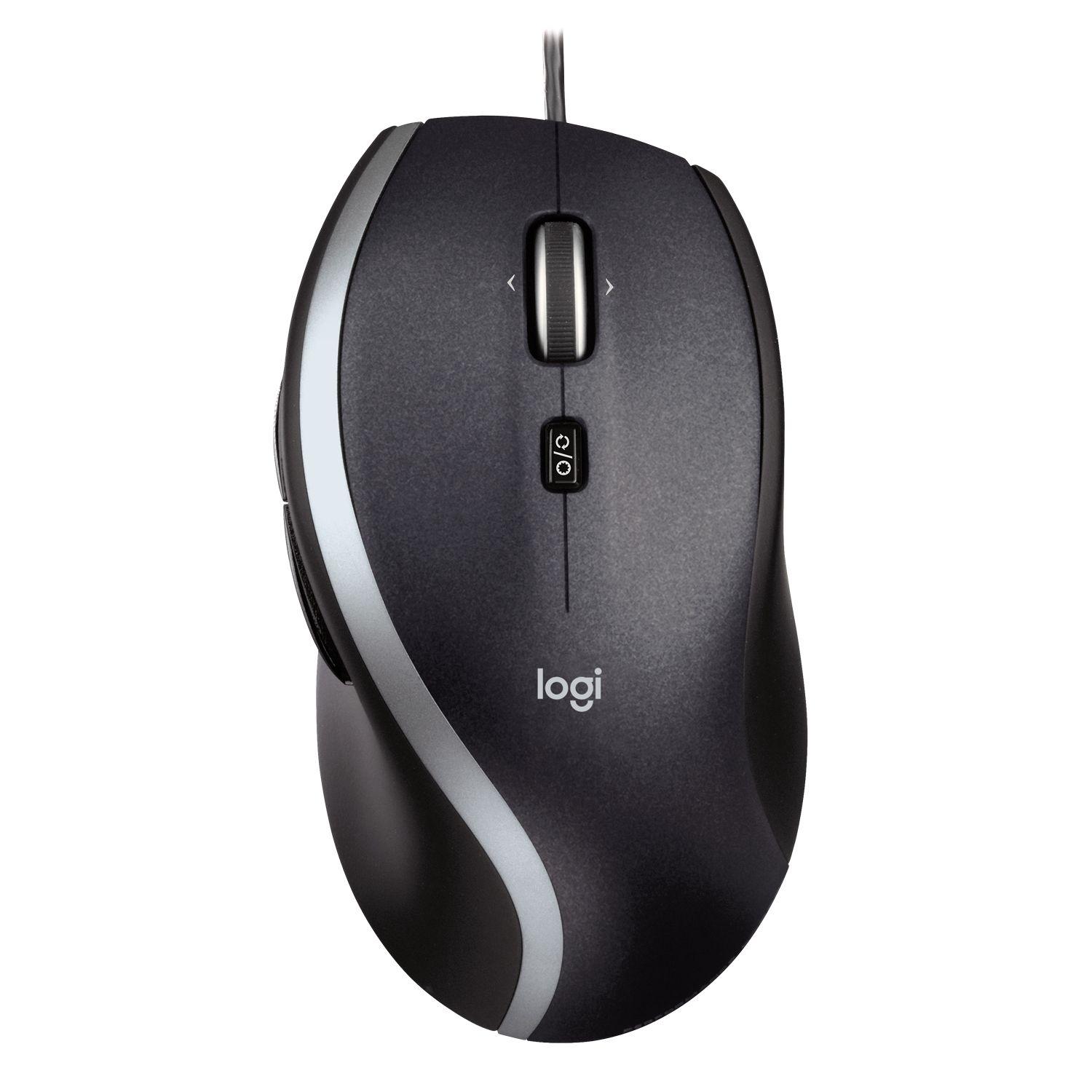 Rato LOGITECH M500 (Mão direita - 1000 DPI - Laser - Preto)