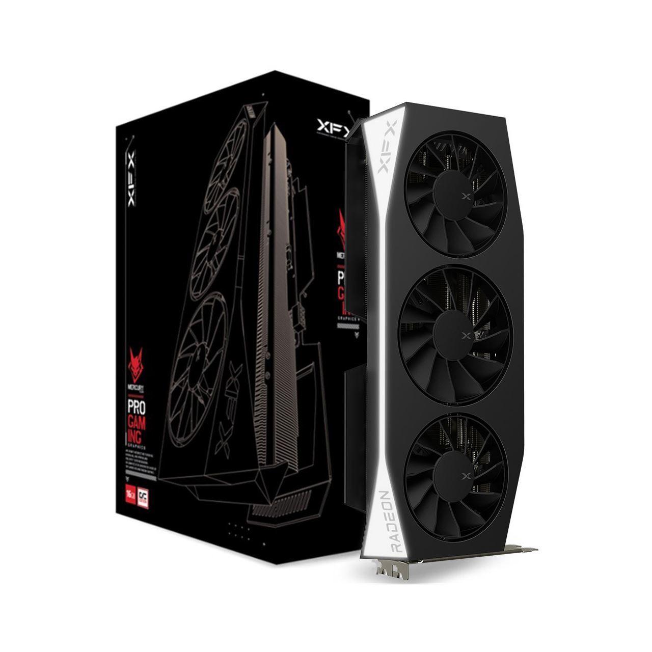 Placa Gráfica XFX Radeon RX 9060 XT Mercury OC Gaming (Radeon RX 9060 XT - 20 Gbit/s - 16 GB - Preto)