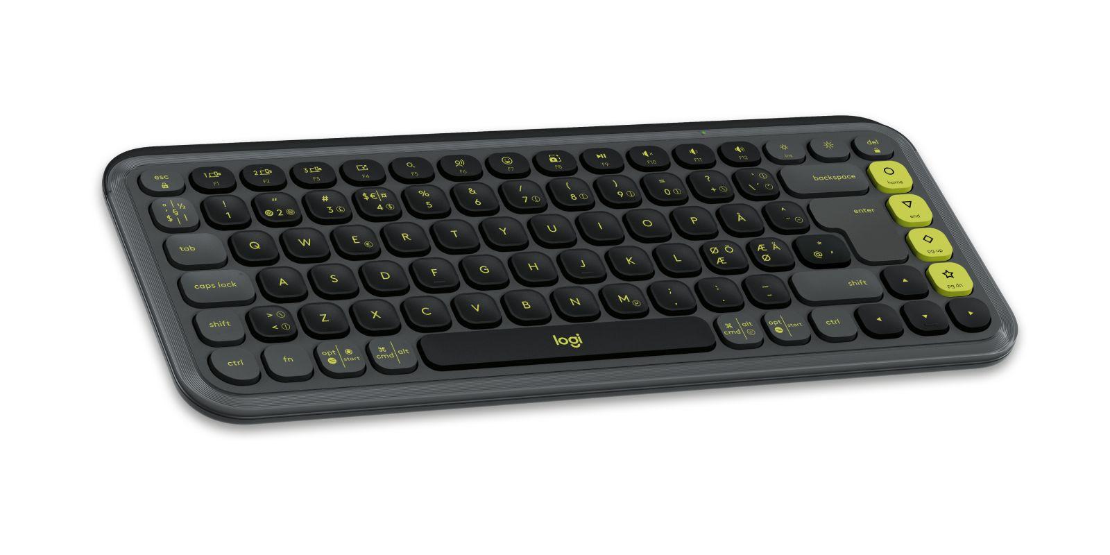 Teclado LOGITECH POP Icon Keys (Nórdico - Teclas tesoura - Mini - Grafite) — miniatura 4