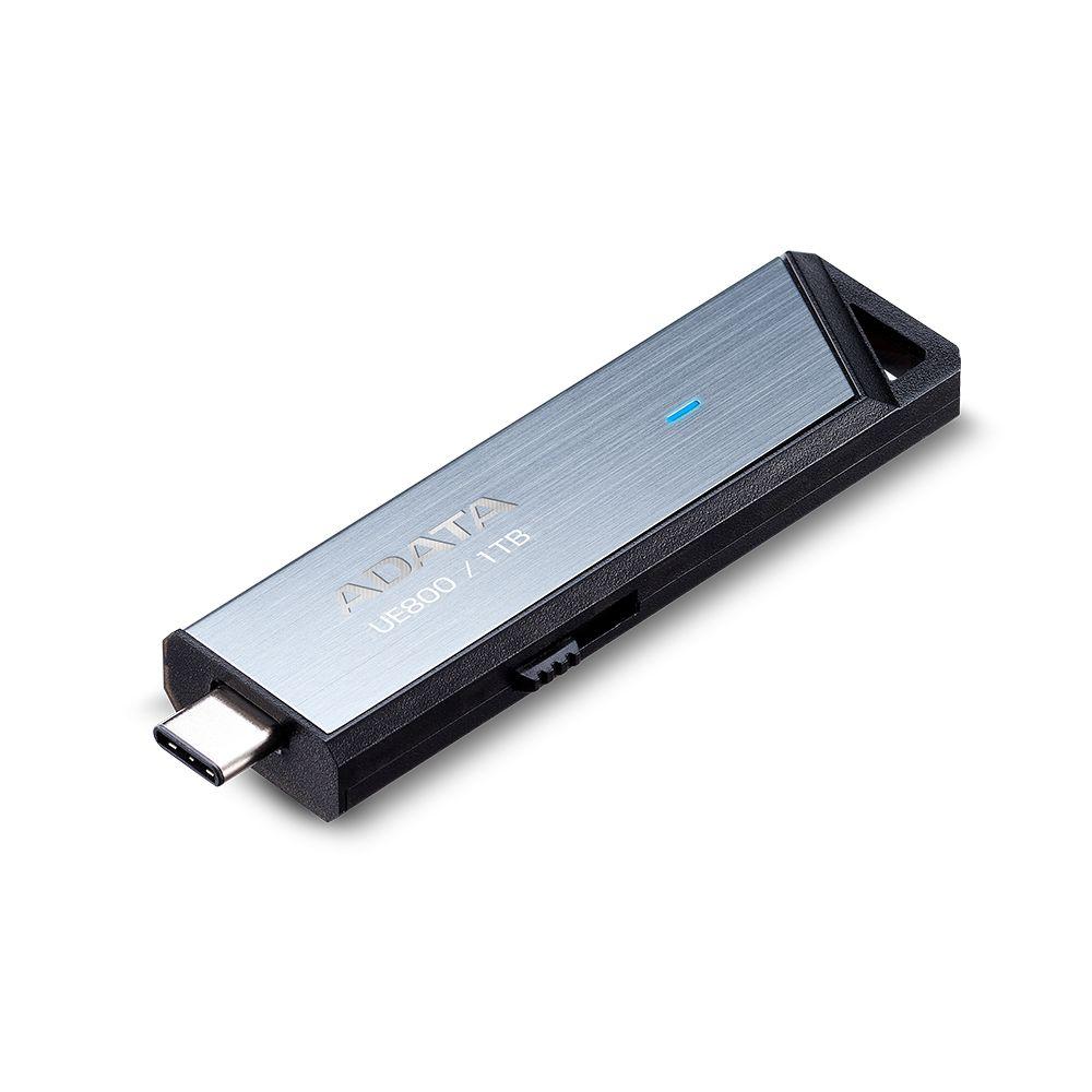 Pen USB ADATA UE800 (1 TB - Deslizante - USB Type-C - Prateado), miniatura 2