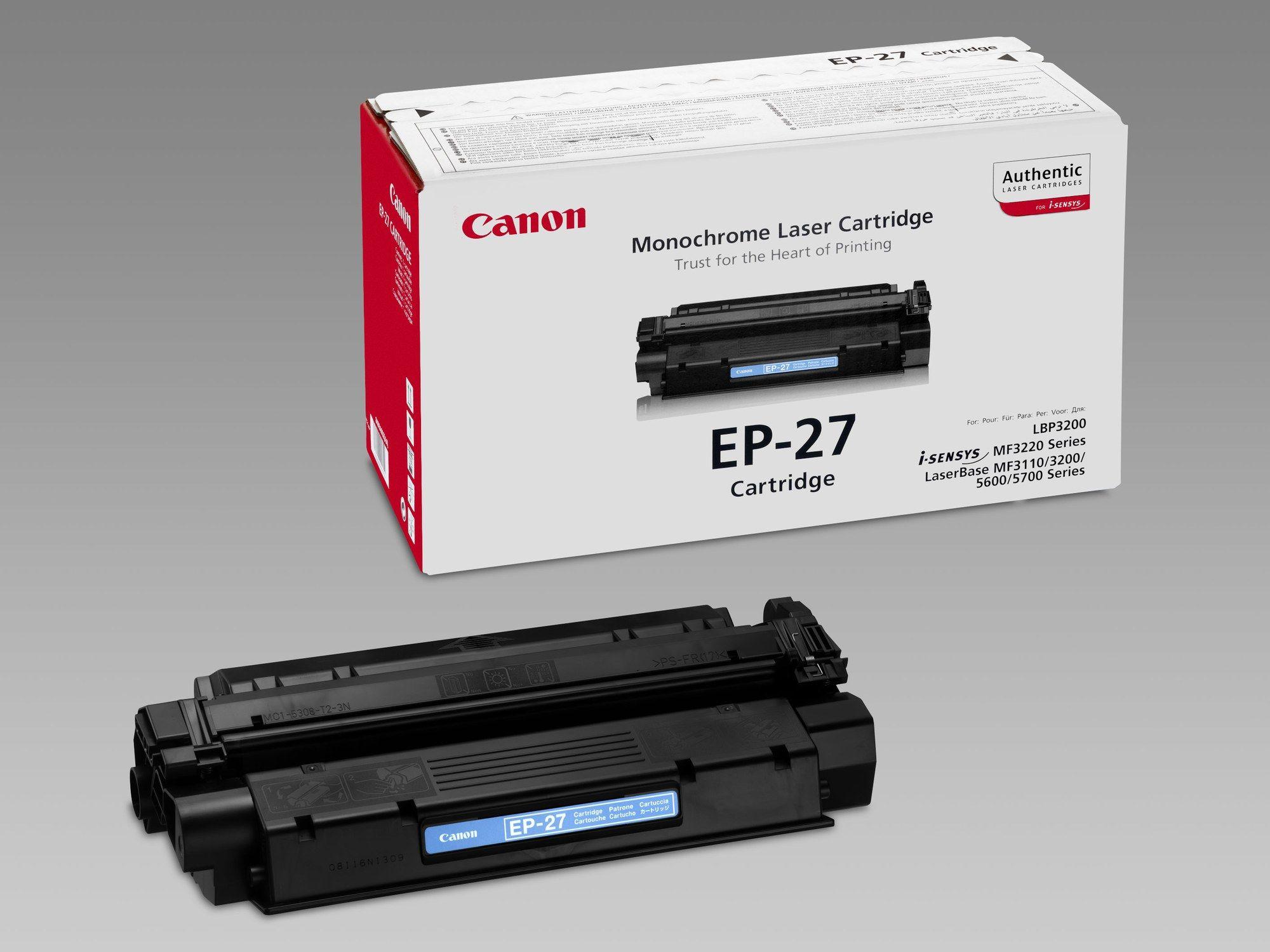 Toner CANON EP-27 (2500 páginas - Preto), miniatura 3