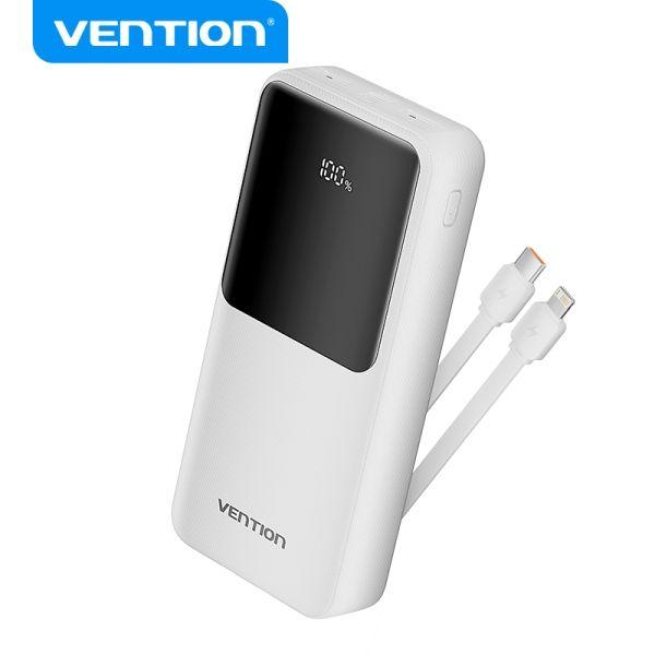 Powerbank VENTION FHPW0 (20000 mAh - 74 Wh - 20 W - Branco), miniatura 2