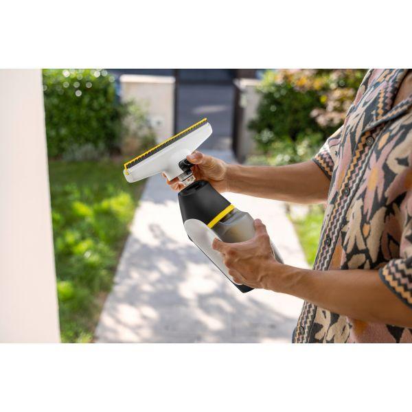 Aspirador de Vidros Elétrico KÄRCHER WV 3 Comfort Precision (Altura 29 cm - Branco e Preto) — miniatura 5
