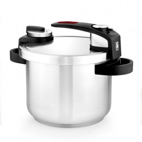 Panela de Pressão BRA Tekna A185601 (Aço inoxidável 18/10 - Prateado), miniatura 2