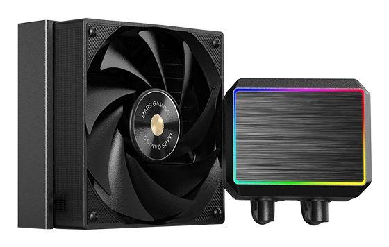 Sistema de Refrigeração Líquida MARS GAMING MLPROII120 (120 mm - 1 ventoinha - 2000 RPM - Preto)
