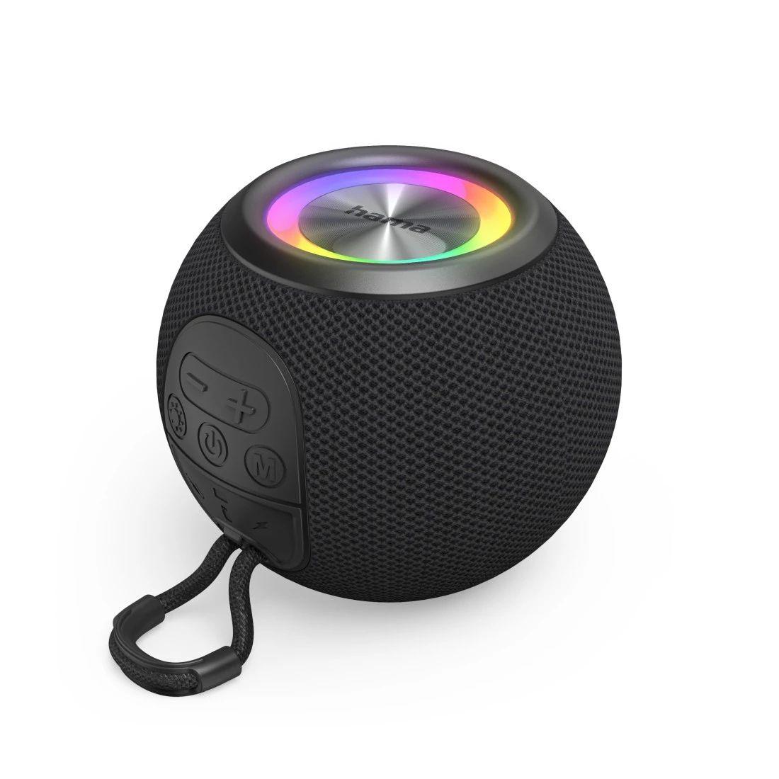 Coluna Portátil HAMA 00188237 (5 W - Com fios e sem fios - Preto)